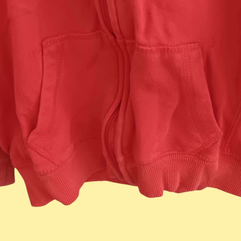 Nike Kids Red Hoodie 4 XS 3-4 Years Old - Picture 3 of 4